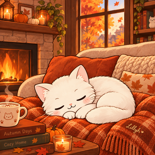🍂🐈⬛ Whiskers & Warm Autumn Wishes 🍁